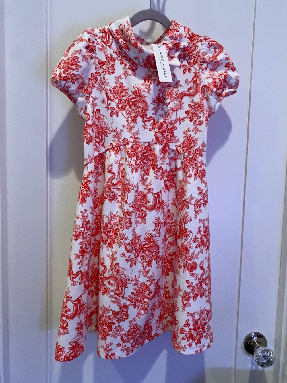 Janie and Jack Red Dragon Dress - NWT